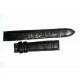 EBERHARD black crocodile strap x REPLICA o GINGI 15mm - REF. 510 ref. 60066 69066