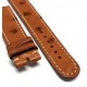 EBERHARD Brown Cognac leather strap 20mm AIGLON GRANDE TAILLE ref. 085 x 41030