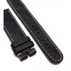 EBERHARD black leather strap 20mm AIGLON GRANDE TAILLE ref. 086 x 41030