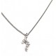 Necklace white gold ref. SXS with 10 diamonds ct. 0.20