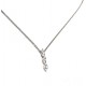 Necklace white gold ref. SXS with 10 diamonds ct. 0.20