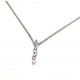 Necklace white gold ref. SXS with 10 diamonds ct. 0.20