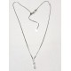 Necklace white gold ref. SXS with 10 diamonds ct. 0.20