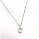 Necklace white gold ref. SXS with 10 diamonds ct. 0.20