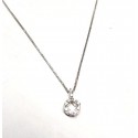 Necklace white gold ref. SXS(b) with 10 diamonds ct. 0.20