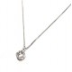 Necklace white gold ref. SXS with 10 diamonds ct. 0.20