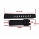 OMEGA black Rubber strap 20mm 98000085 for seamaster 2254.50