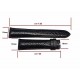 OMEGA Black strap 20mm 97631079 vintage Speedmaster De Ville Constellation *NEW